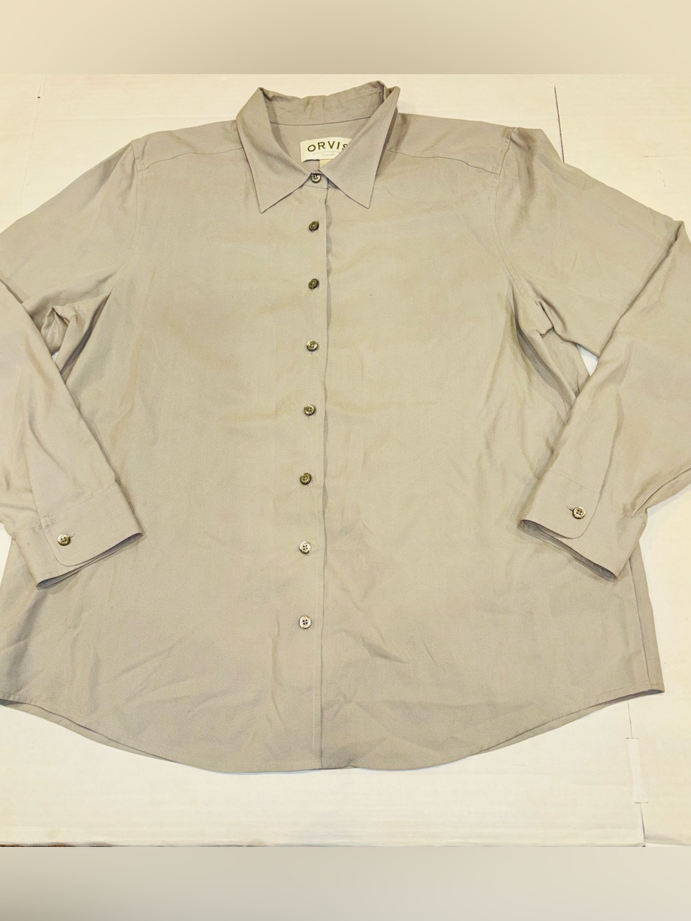 Orvis Women's 100 % Silk Button-Up Shirt